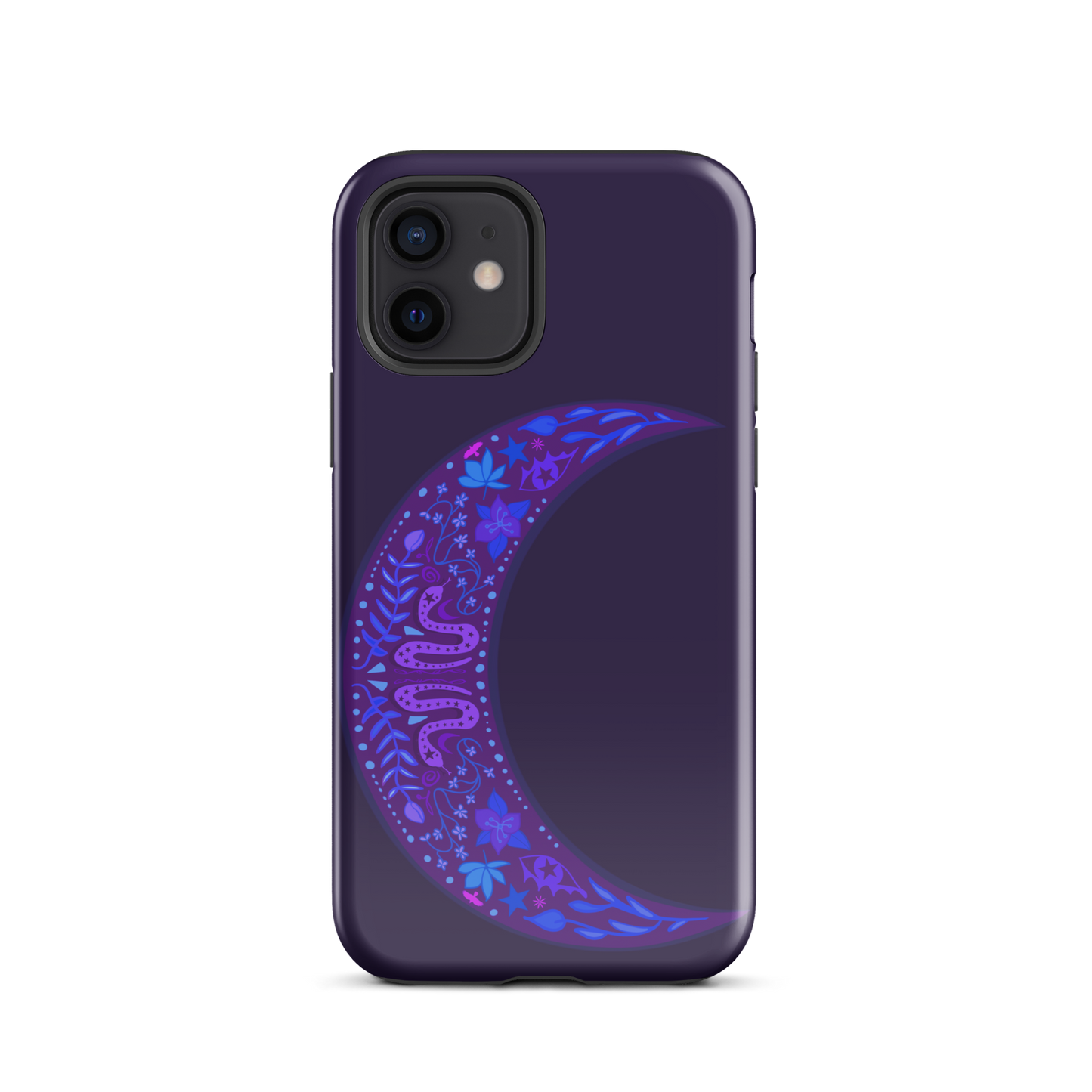 Serpent Moon Folk Art Tough Case for iPhone®