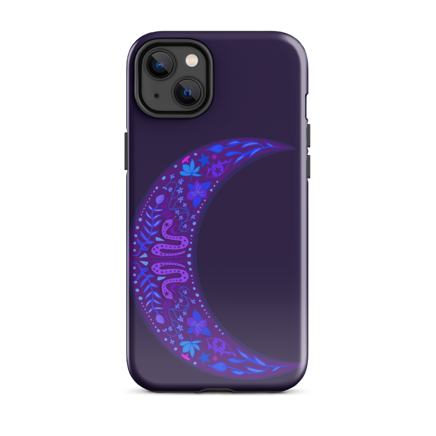 Serpent Moon Folk Art Tough Case for iPhone®