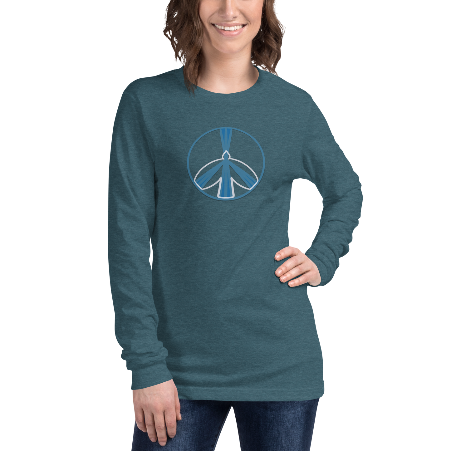 Peace Dove Unisex Long Sleeve Tee