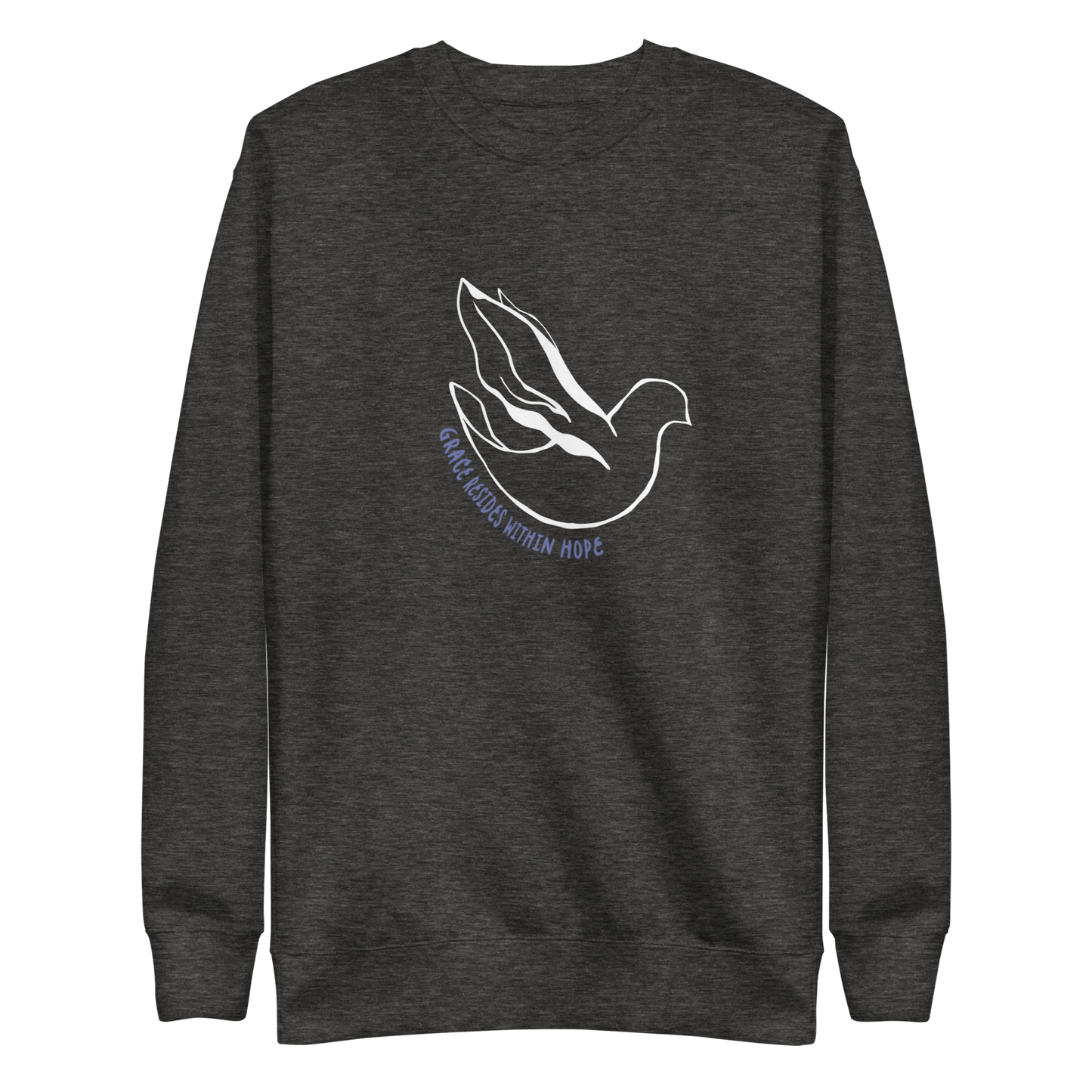 Sudadera premium unisex Grace Dove