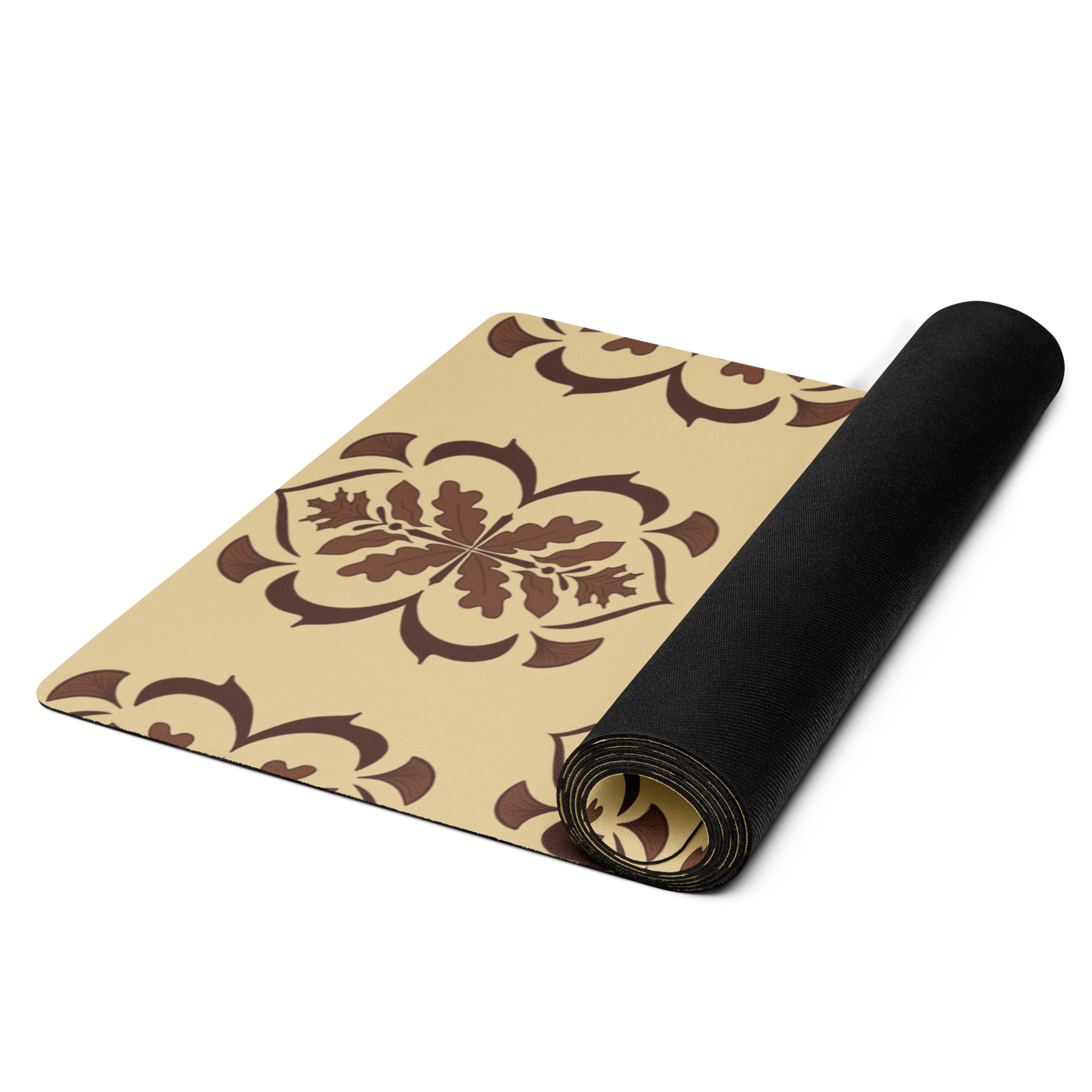 Autumn Filigree Yoga Mat