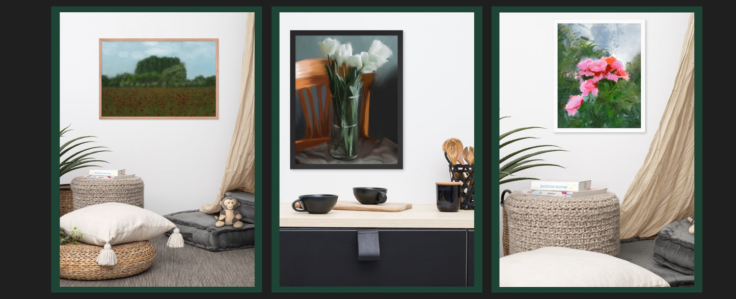 Framed Prints - Flowers Collection {11x14"}