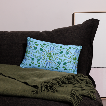 Leaf Pop Folk Art Pillow Cases