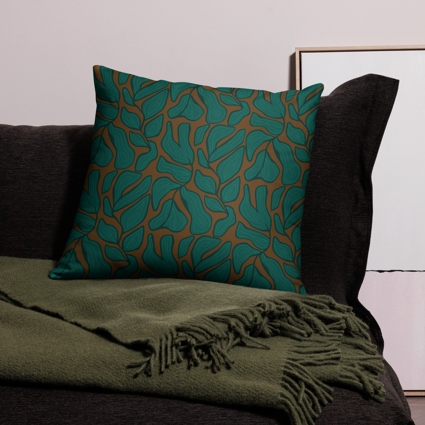 Retro Ivy Pillow Case