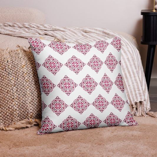 Love Folk Art Pattern Pillow Cases