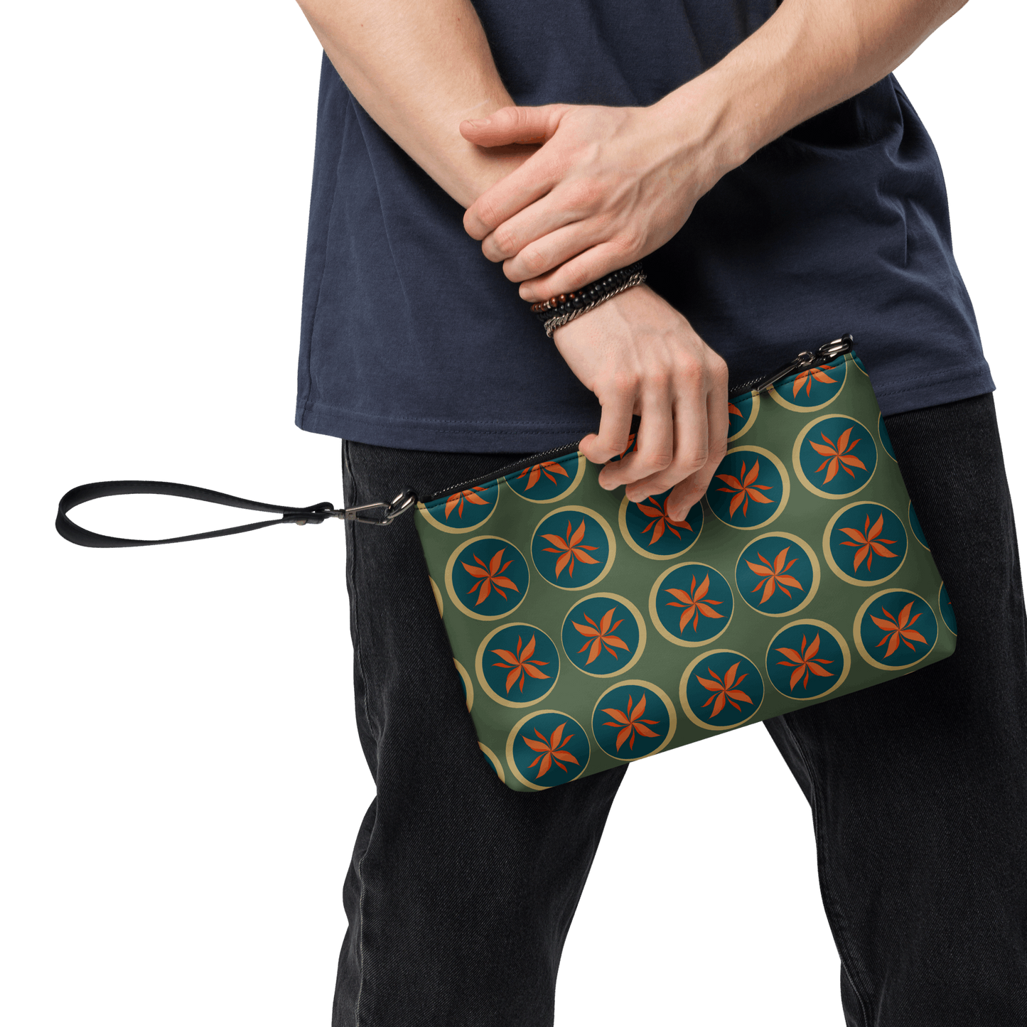 Fire Flower Crossbody Bag