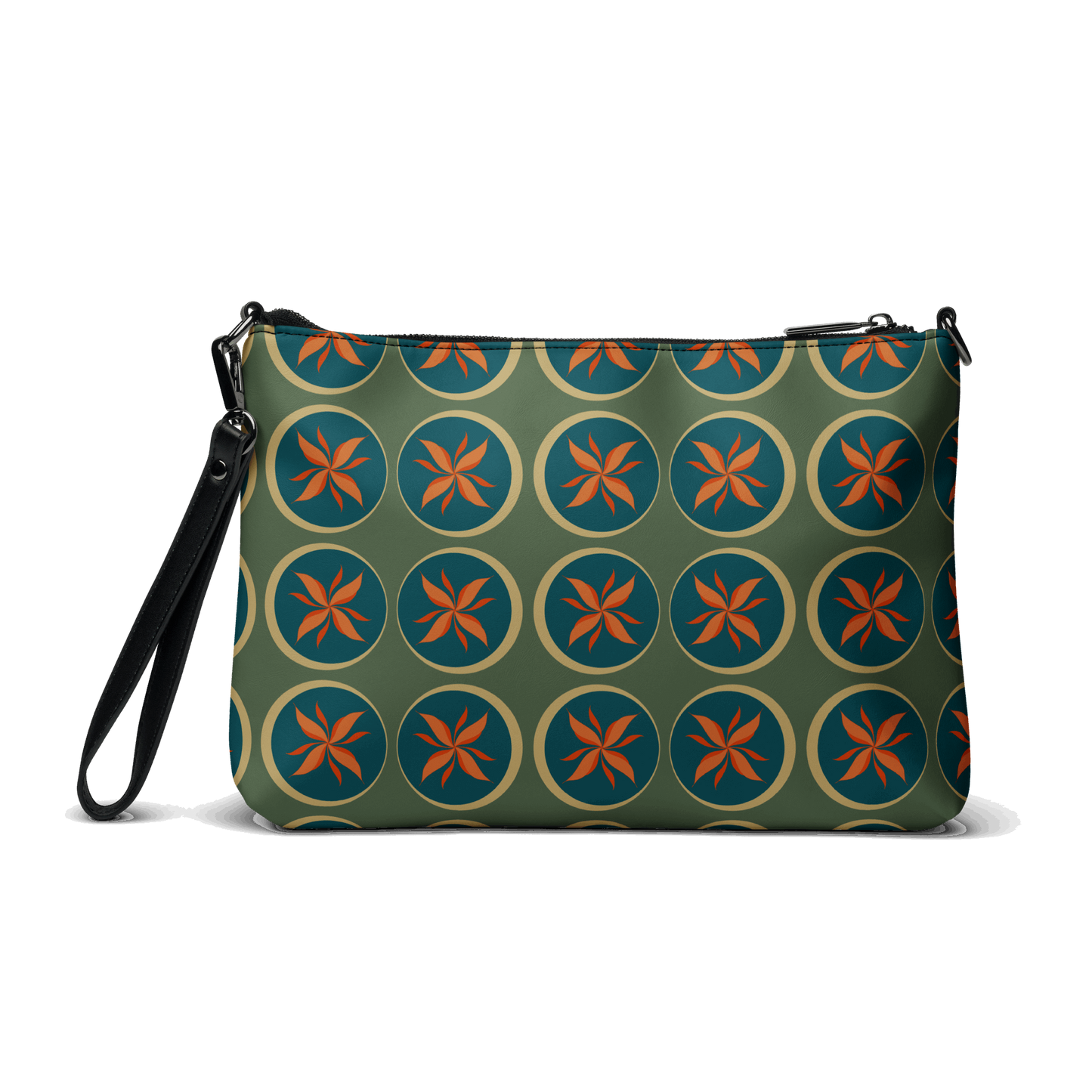 Fire Flower Crossbody Bag