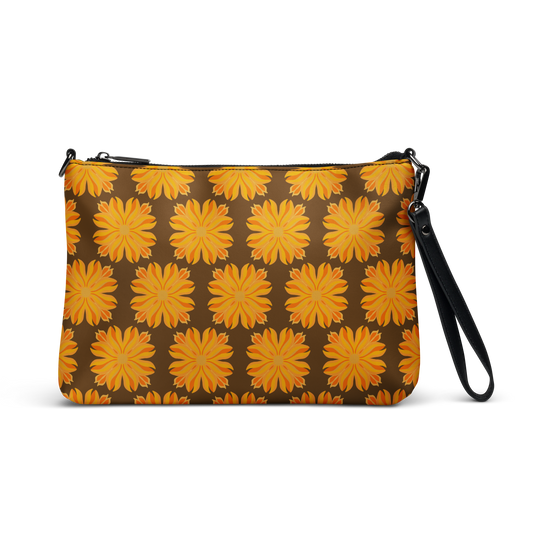 Retro Sunburst Crossbody Bag