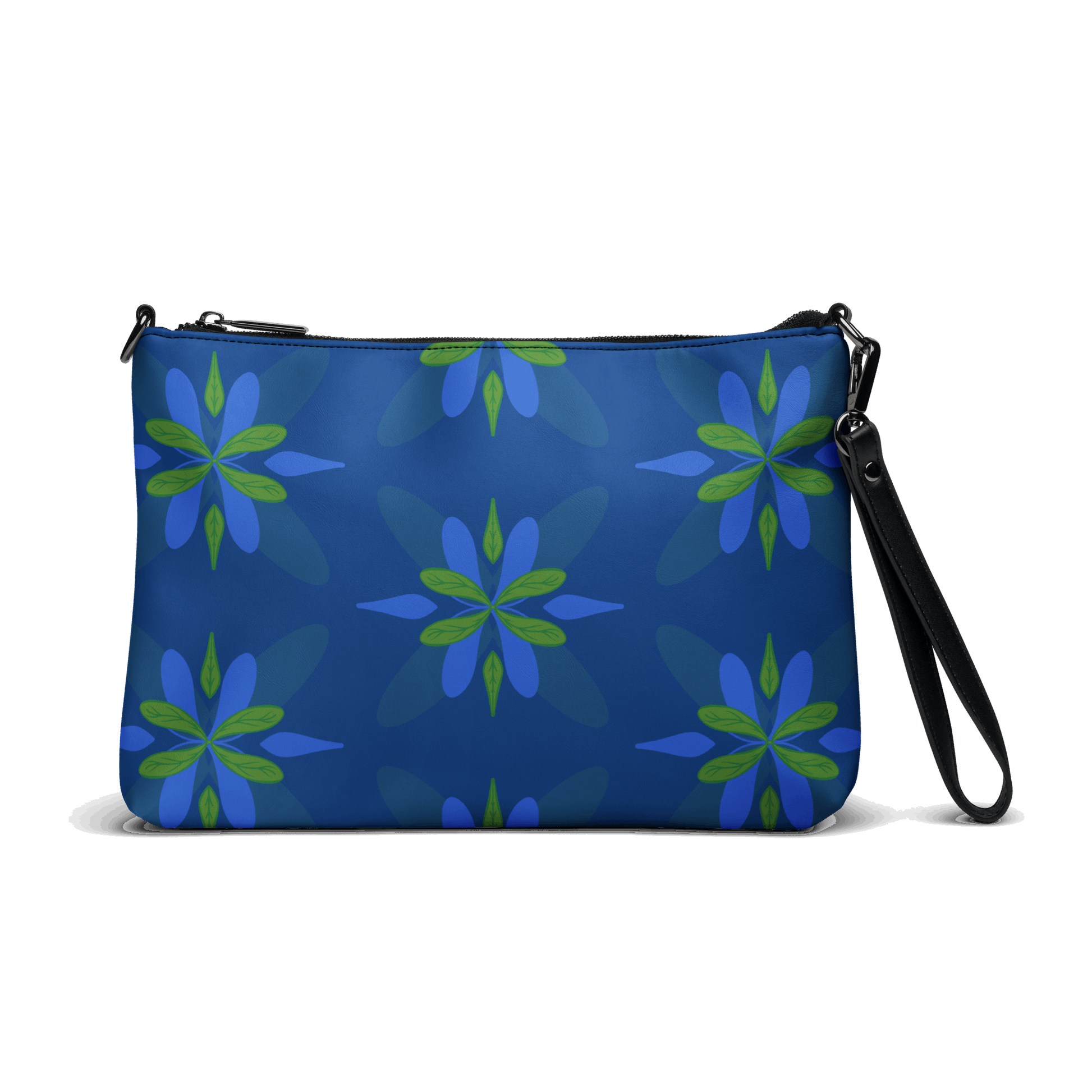 Blue Sky Botanical Crossbody Bag