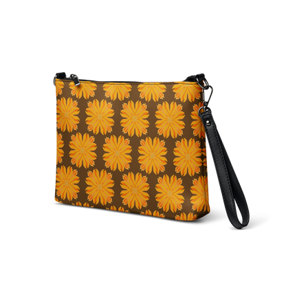 Retro Sunburst Crossbody Bag