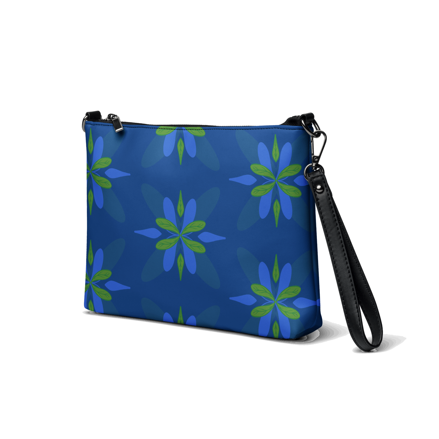 Blue Sky Botanical Crossbody Bag