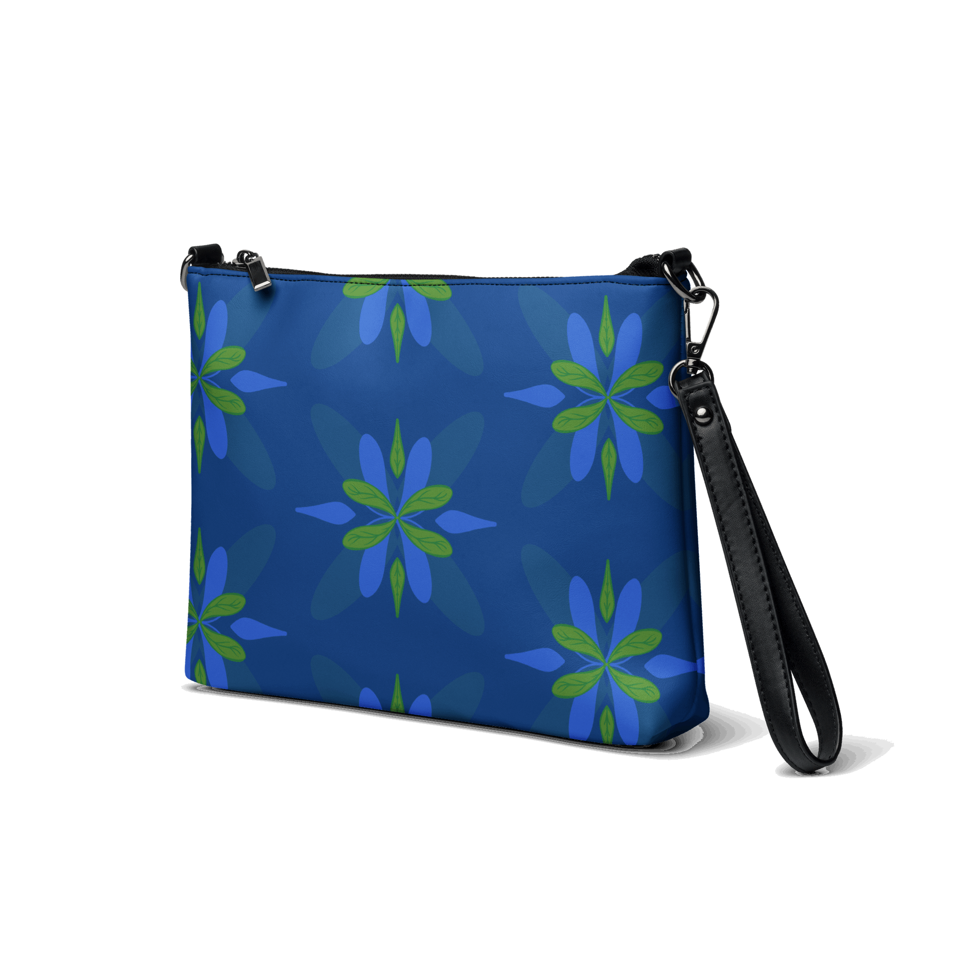 Blue Sky Botanical Crossbody Bag