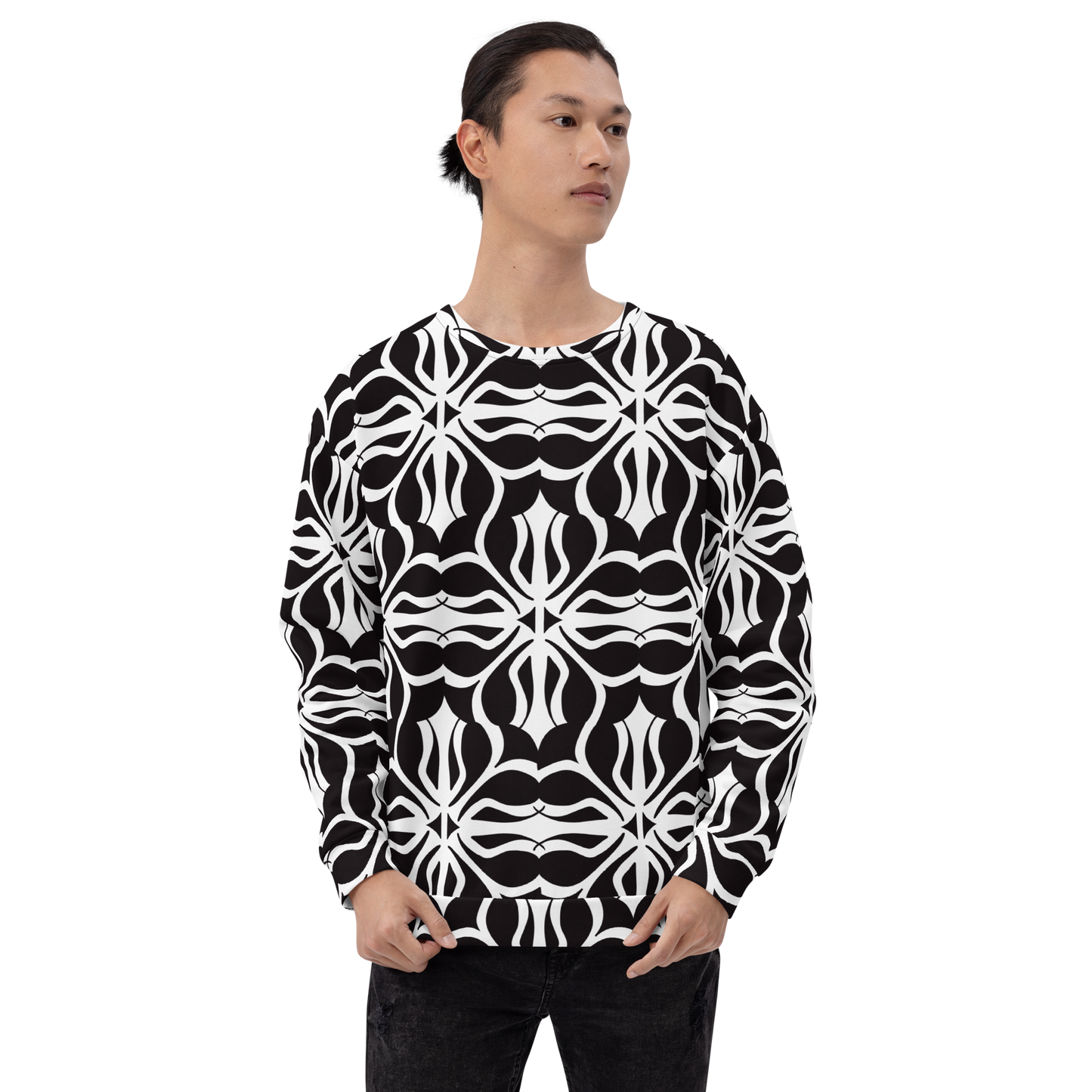 Halcyon All-Over Print Recycled Unisex Sweatshirt