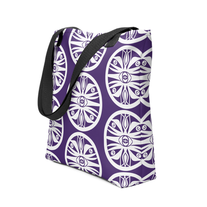 Eye of the Oracle Emblem Patterned Tote