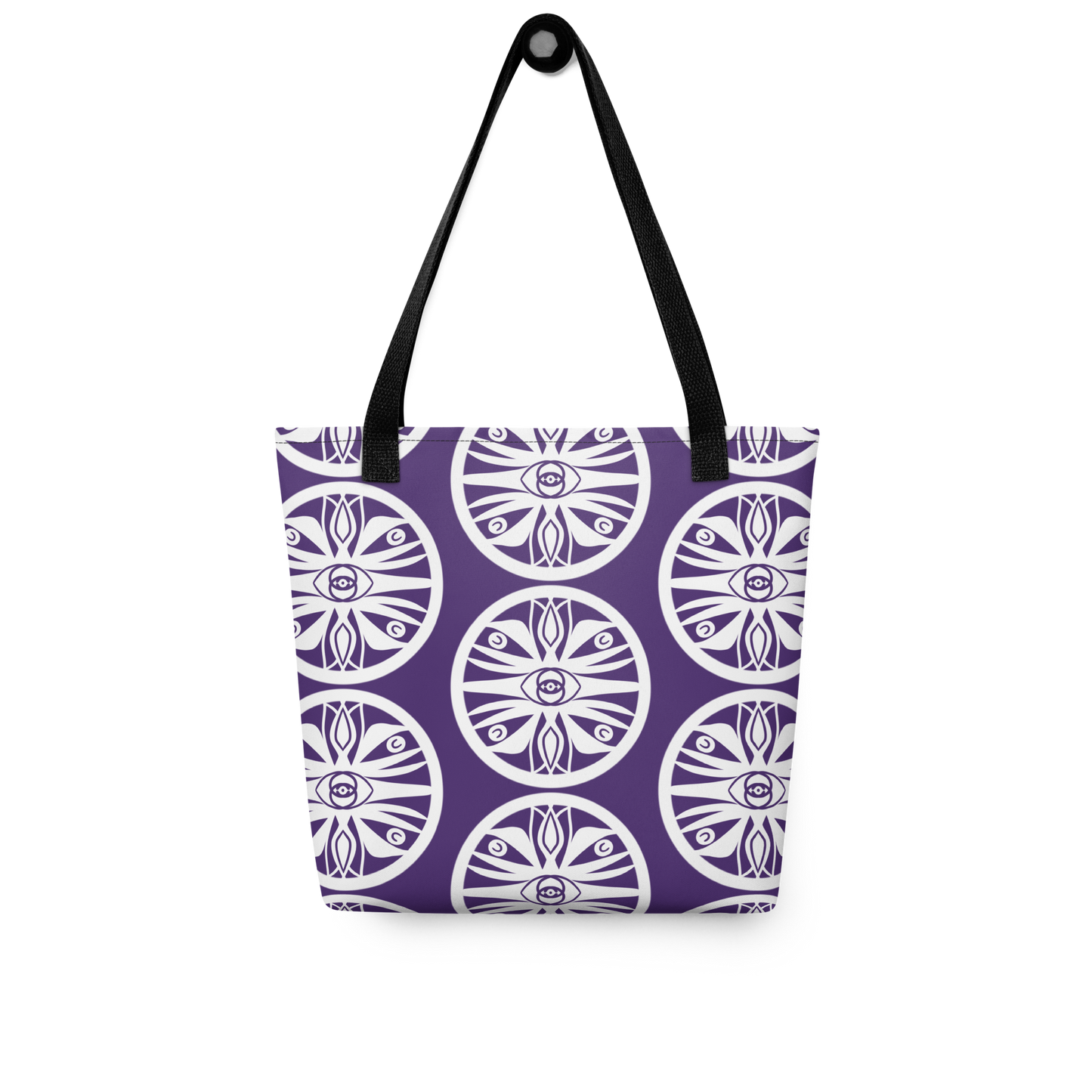 Eye of the Oracle Emblem Patterned Tote