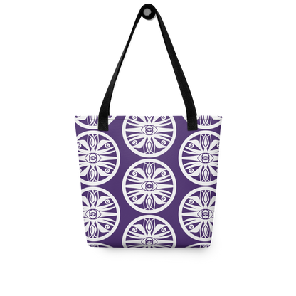 Eye of the Oracle Emblem Patterned Tote