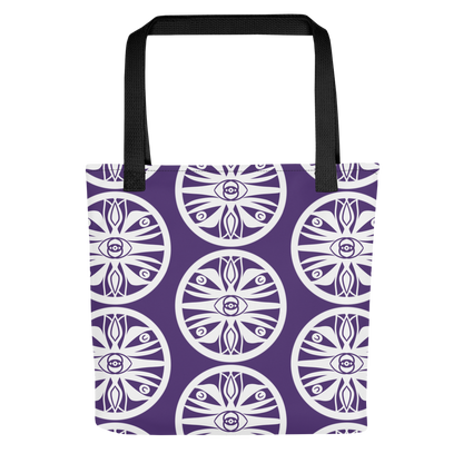 Eye of the Oracle Emblem Patterned Tote