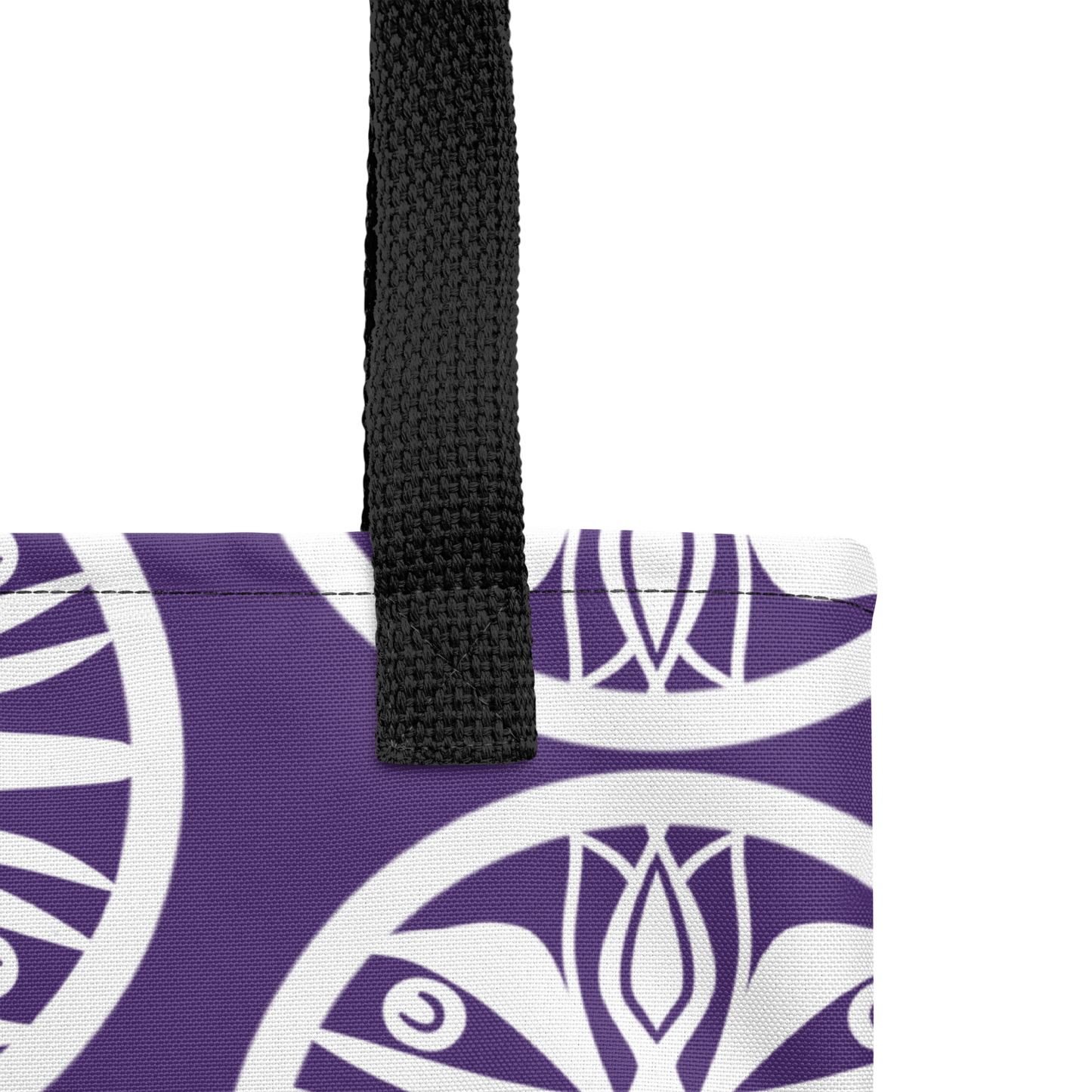 Eye of the Oracle Emblem Patterned Tote