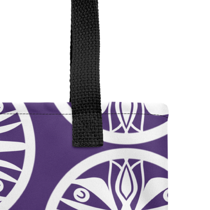 Eye of the Oracle Emblem Patterned Tote