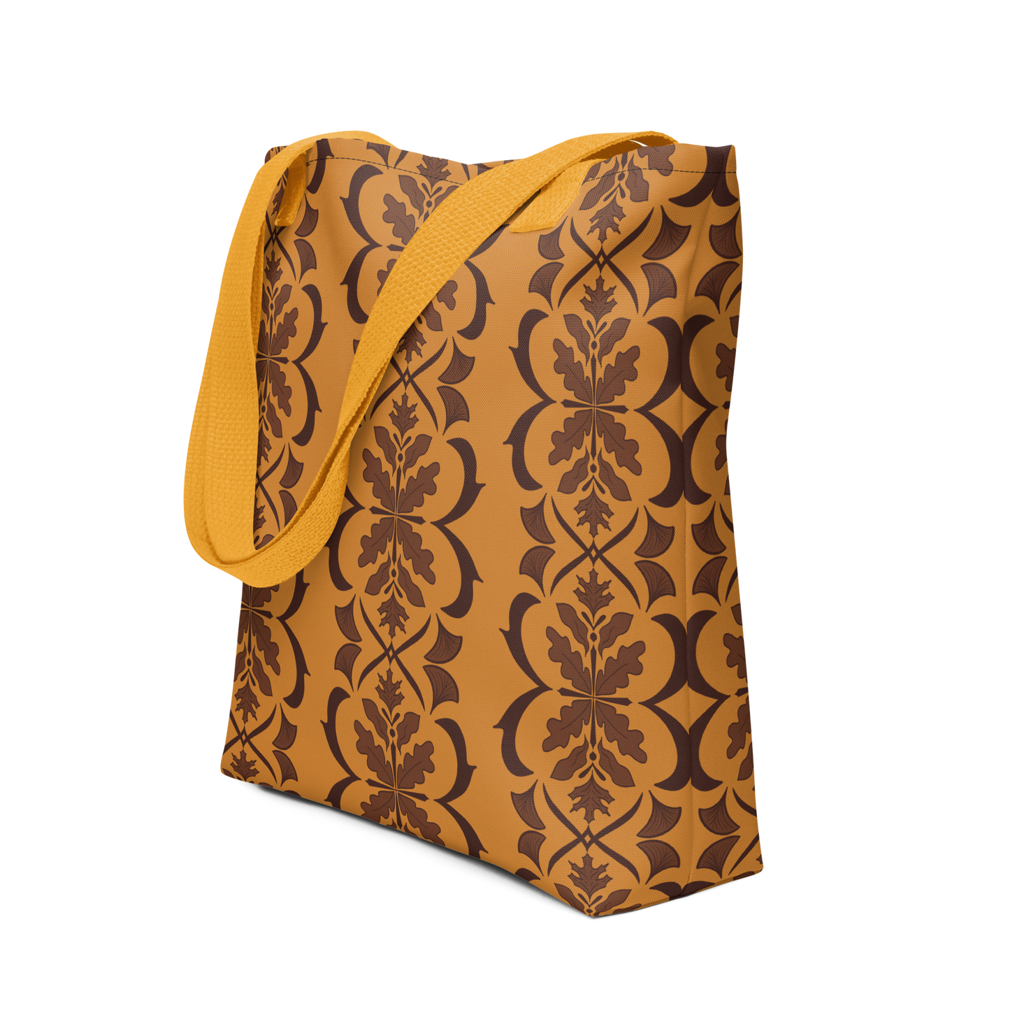 Autumn Filigree Patterned Tote