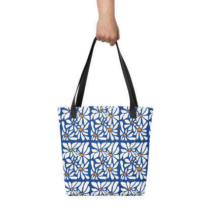 Lazy Daisy Patterned Tote