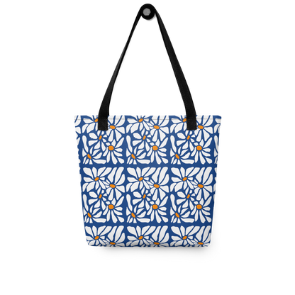 Lazy Daisy Patterned Tote