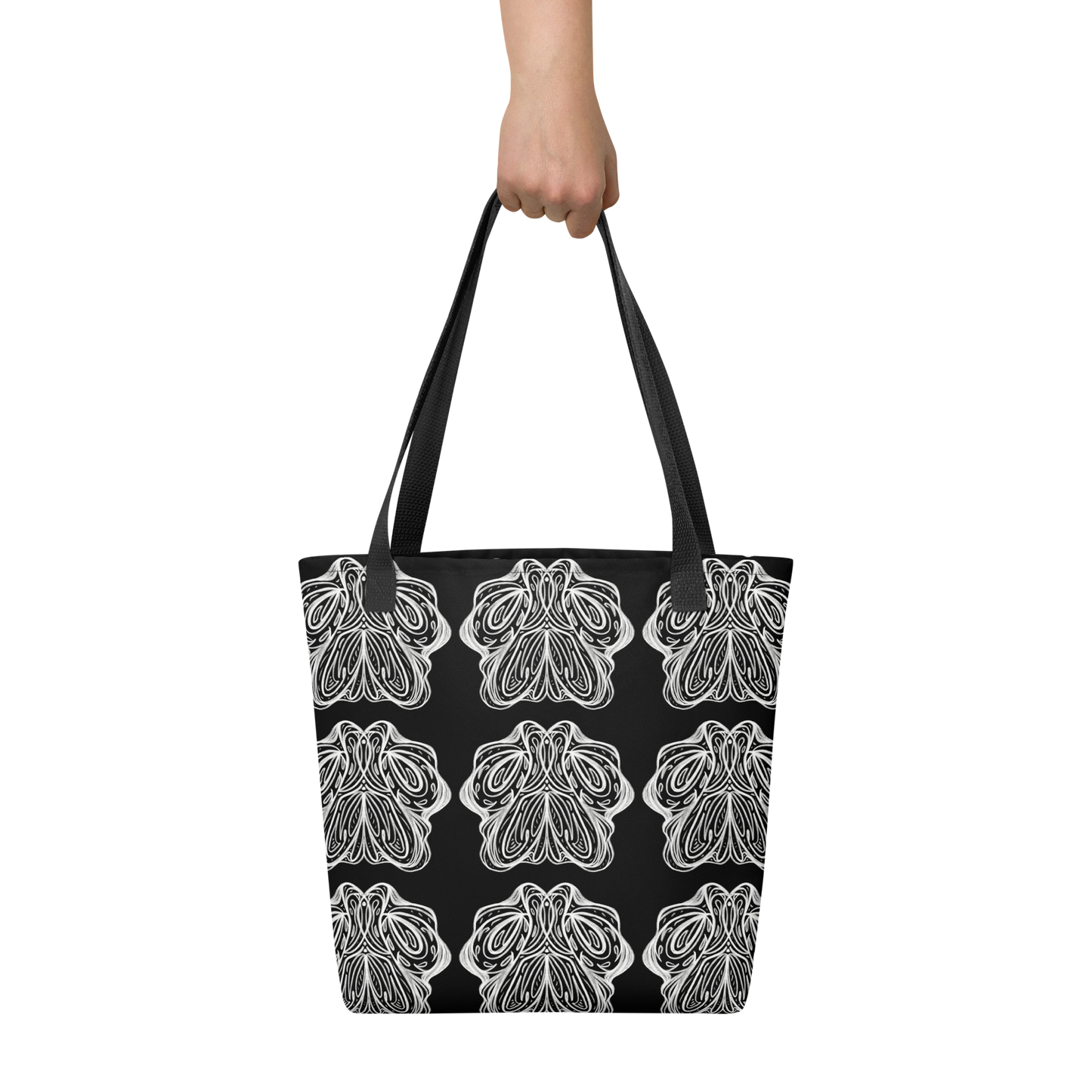 Moth Pattern Tote