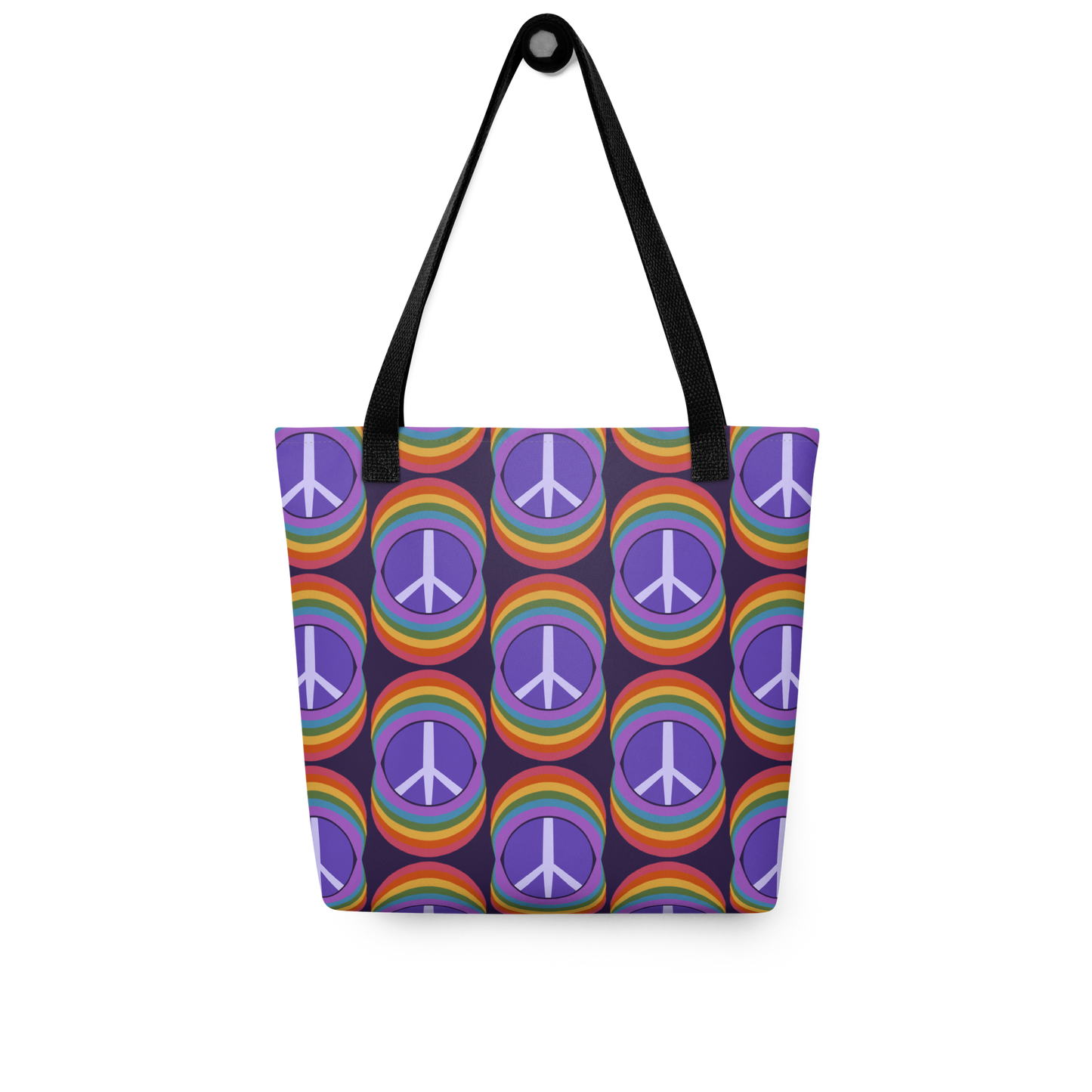 Rainbow Peace Tote