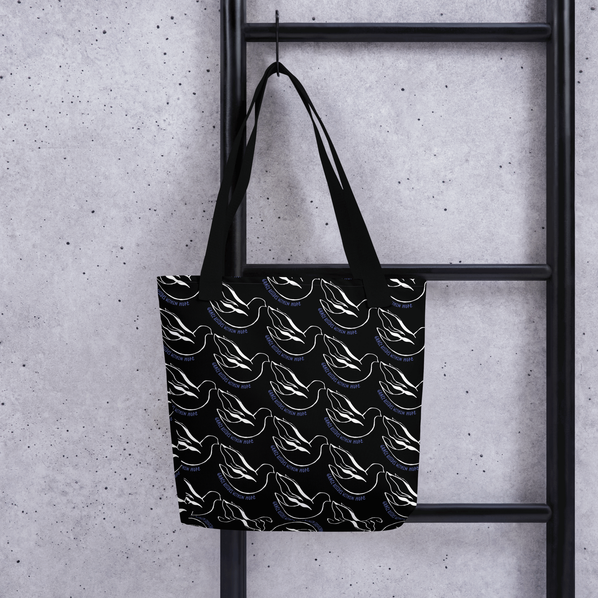 Grace Dove Pattern Tote