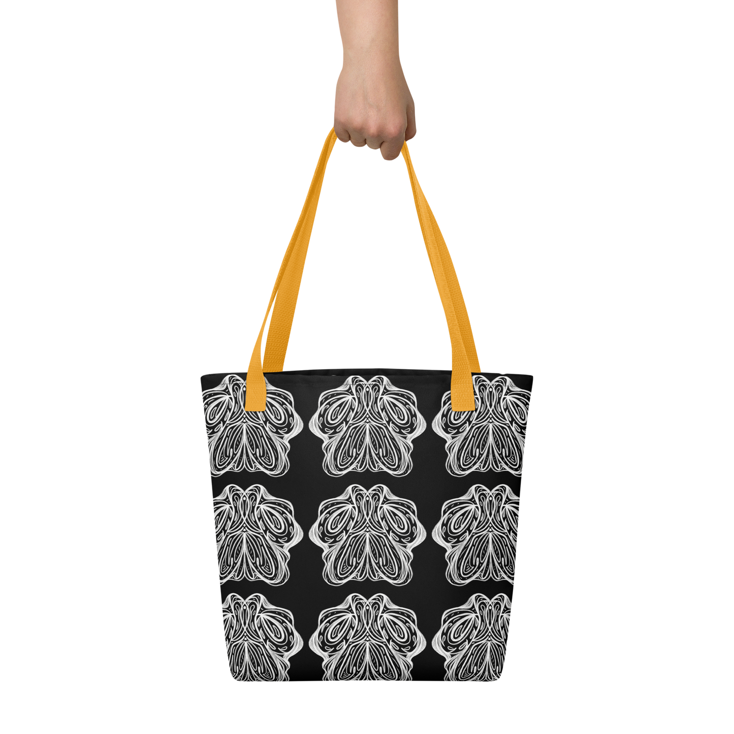 Moth Pattern Tote