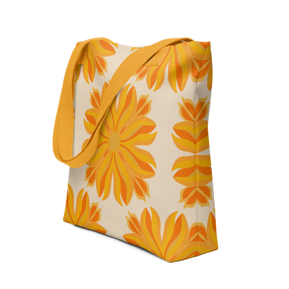 Retro Sunburst Tote