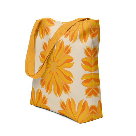 Retro Sunburst Tote