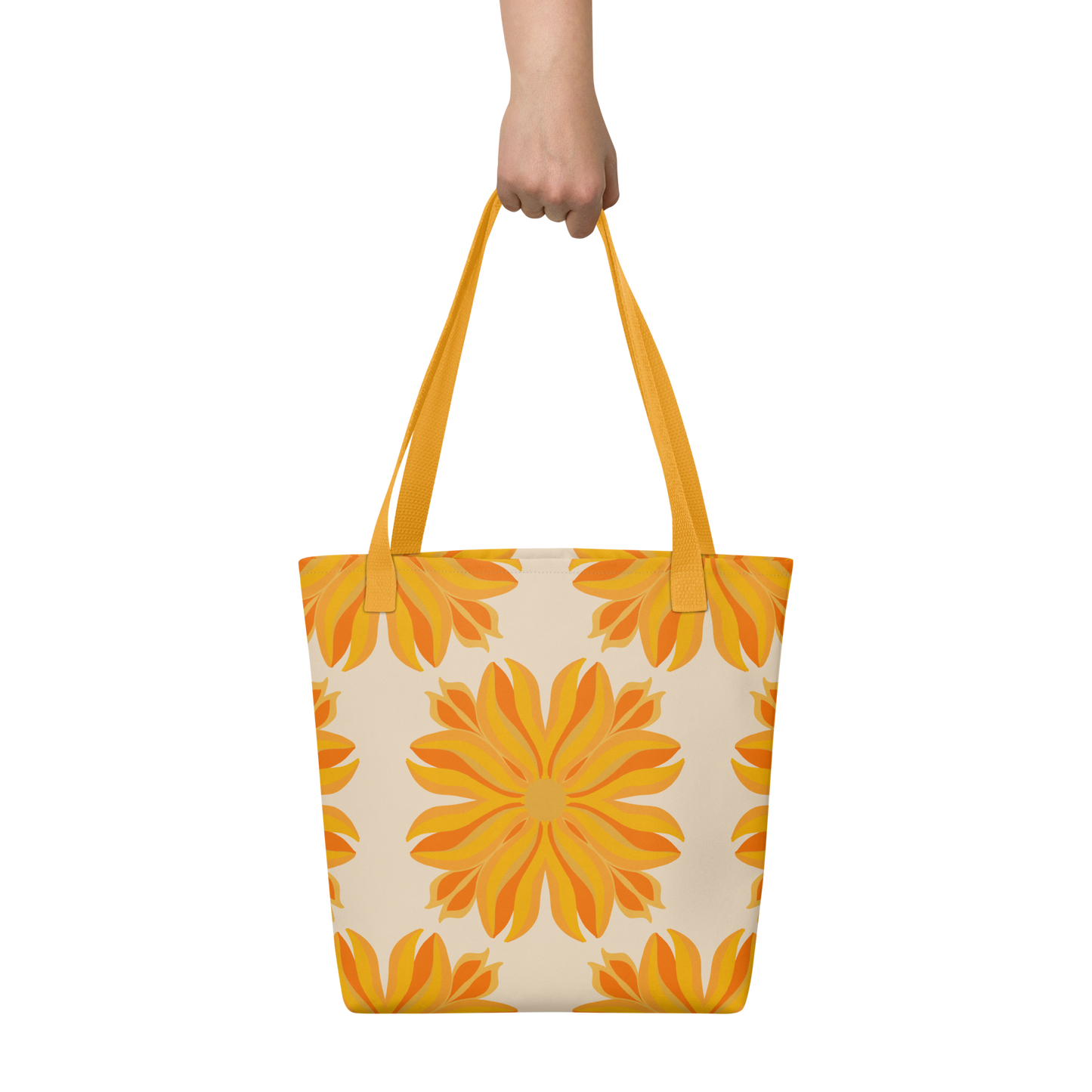 Retro Sunburst Tote