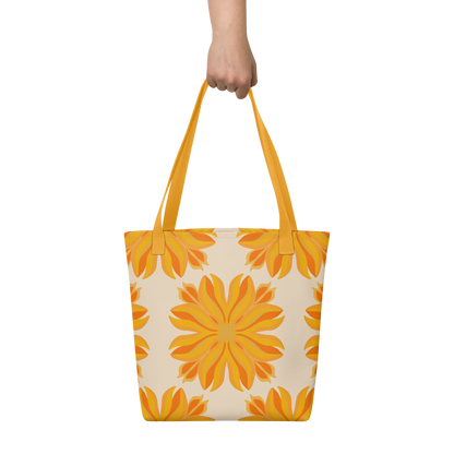 Retro Sunburst Tote