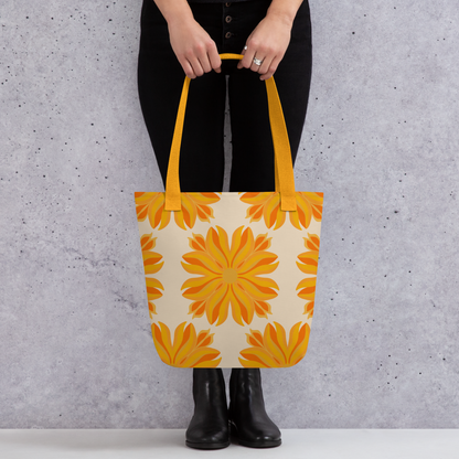 Retro Sunburst Tote