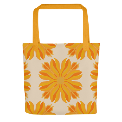 Retro Sunburst Tote