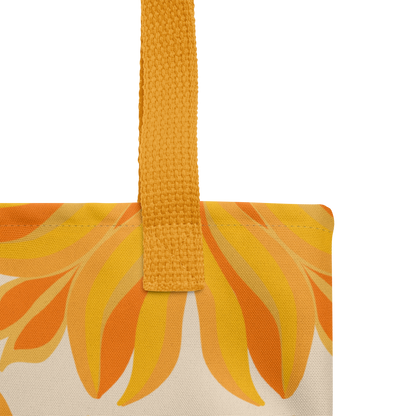 Retro Sunburst Tote