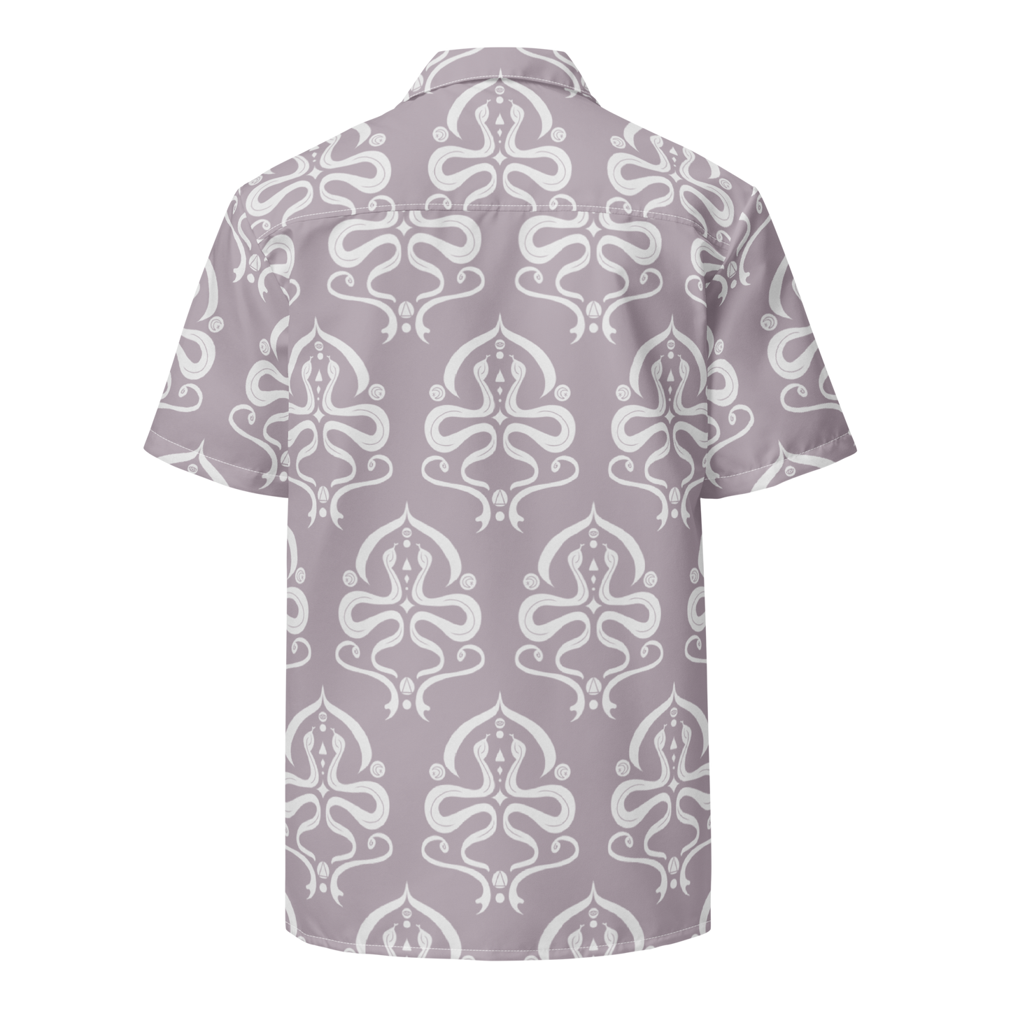 Serpentine Veil Emblem Unisex Button-up