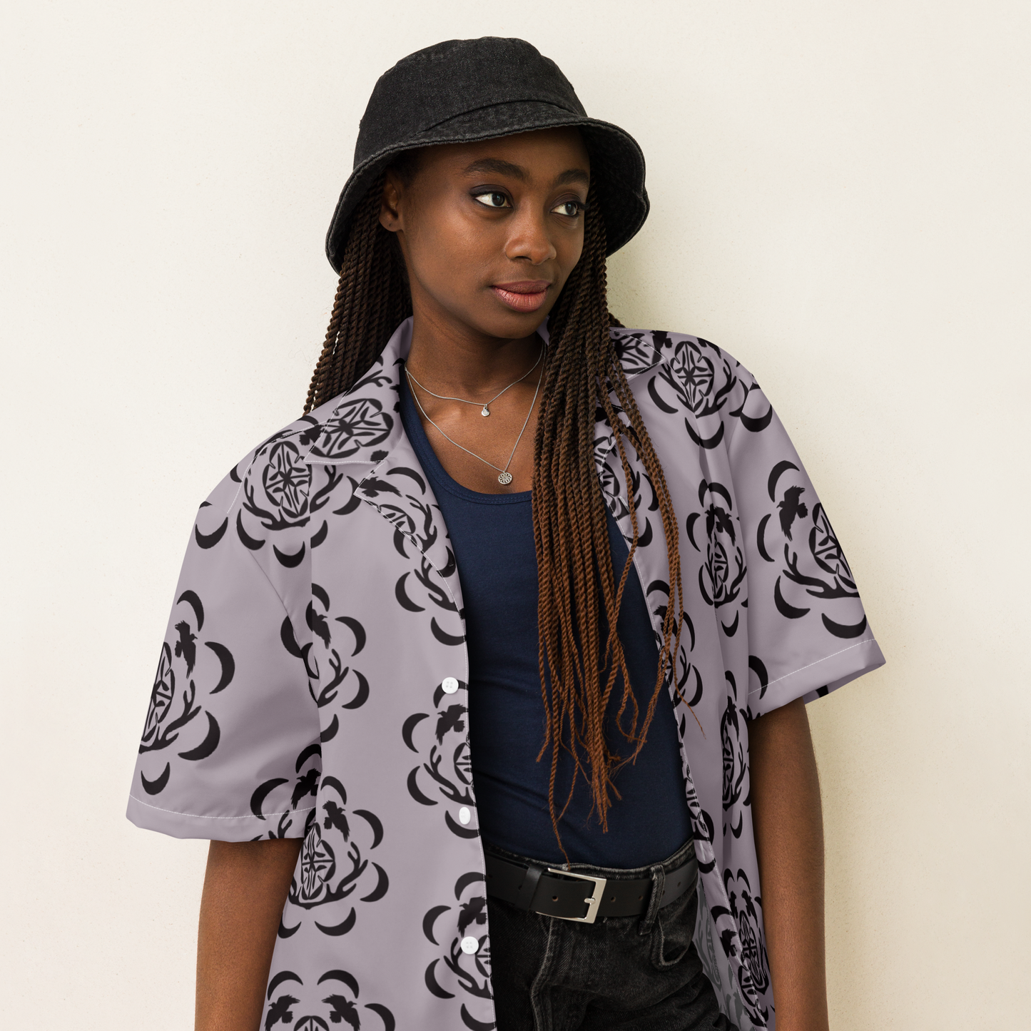 House of Raven Emblem Unisex Button-up