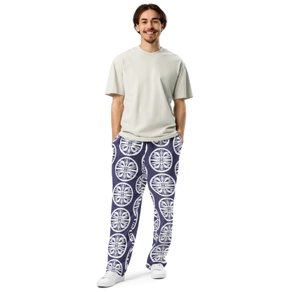 Eye of the Oracle Emblem Wide-leg Joggers