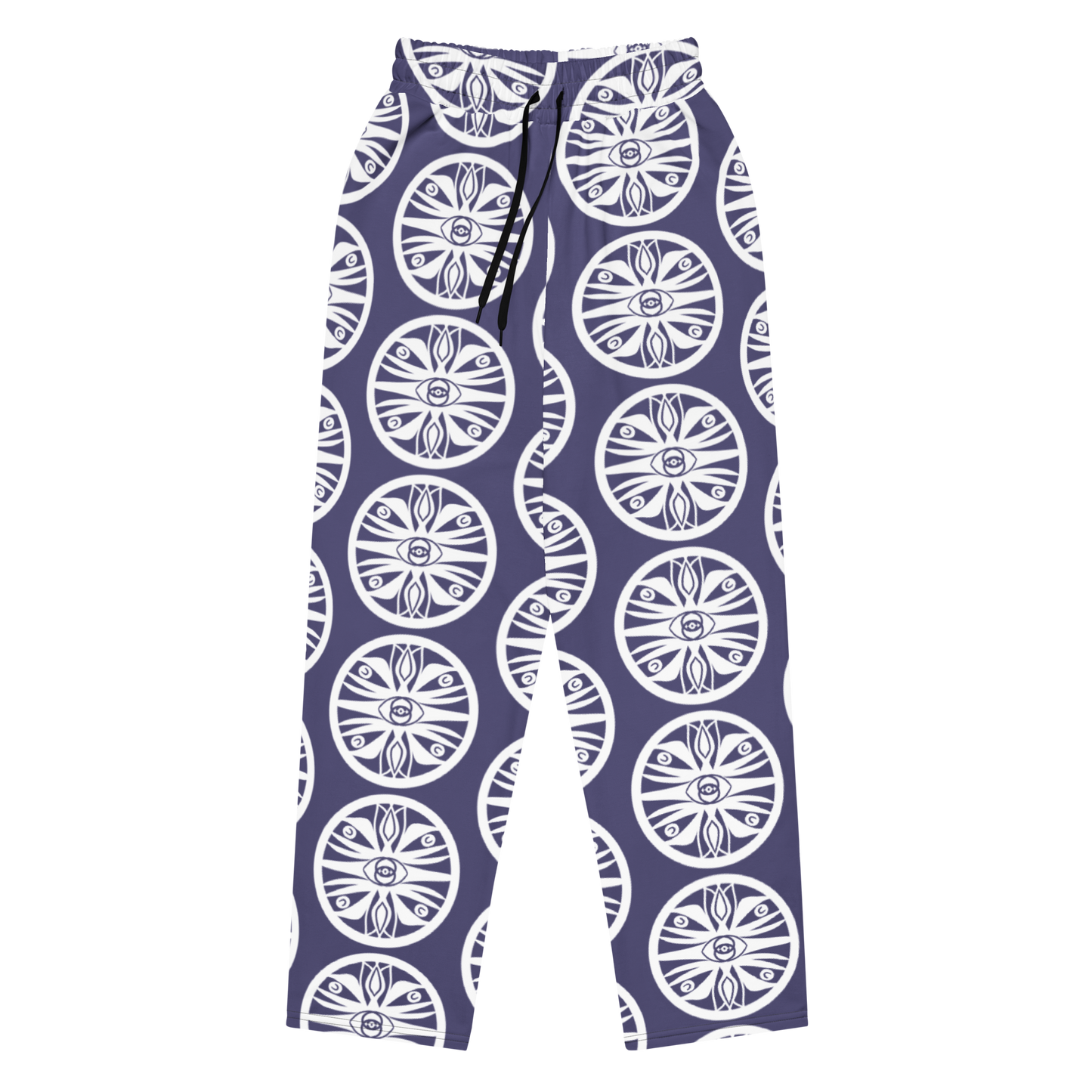 Eye of the Oracle Emblem Wide-leg Joggers