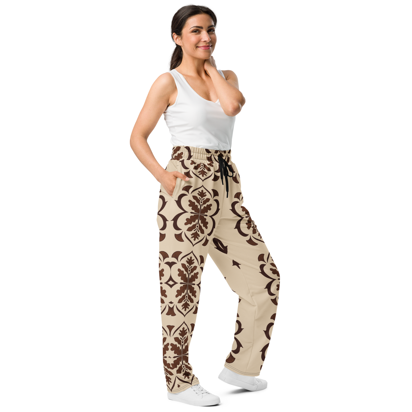 Wide-leg joggers