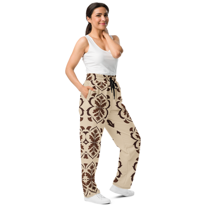 Wide-leg joggers