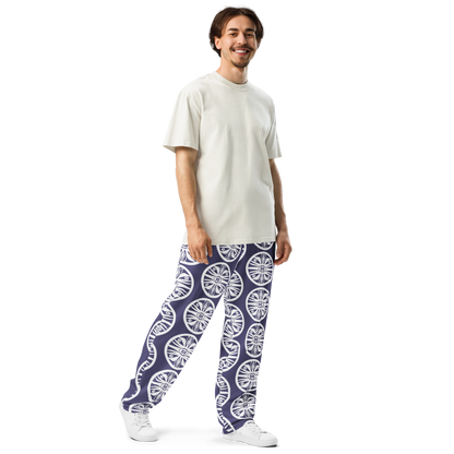 Eye of the Oracle Emblem Wide-leg Joggers