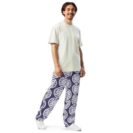 Eye of the Oracle Emblem Wide-leg Joggers