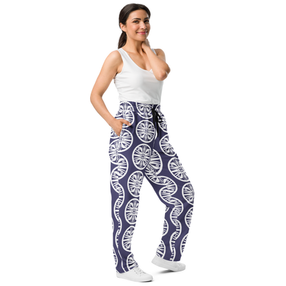 Eye of the Oracle Emblem Wide-leg Joggers