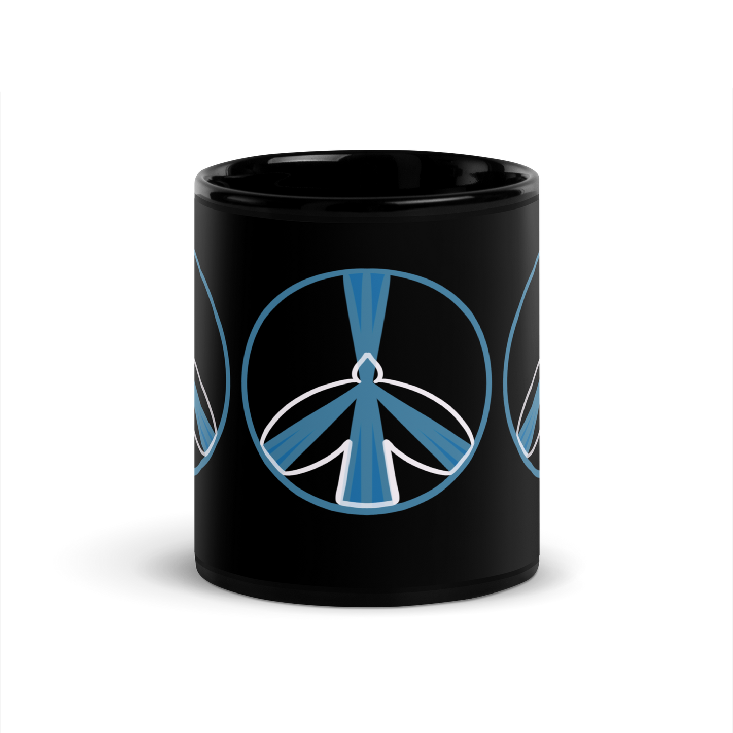 Peace Dove Glossy Mug