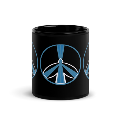 Peace Dove Glossy Mug