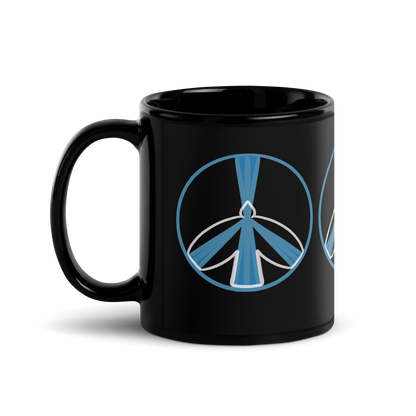 Peace Dove Glossy Mug