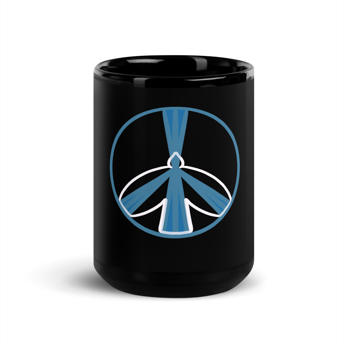 Peace Dove Glossy Mug